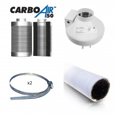 4" (184m3/hr) CarboAir Kit