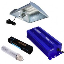 315w Omega Ballast, Omega Bulb, V3 Reflector Lighting Kit (3000k Bulb for Veg & Flower Stages)
