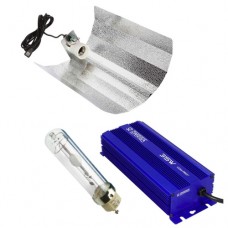 315w Omega Ballast, Philips Bulb, Euro Reflector Lighting Kit (3000k Bulb for Veg & Flower Stages)