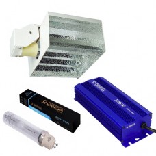 315w Omega Ballast, Omega Bulb, Horizon Reflector Lighting Kit (3000k Bulb for Veg & Flower Stages)