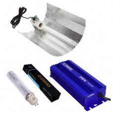 315w Omega Ballast, Omega Bulb, Euro Reflector Lighting Kit (3000k Bulb for Veg & Flower Stages)