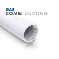 GAS White Combi Ducting