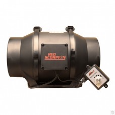 6" (660m3/hr) EC Red Scorpion Extraction Fan